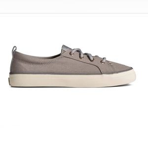 EUC- Sperry ‘Crest Vibe’ Canvas Linen Sneaker / Boat Shoe